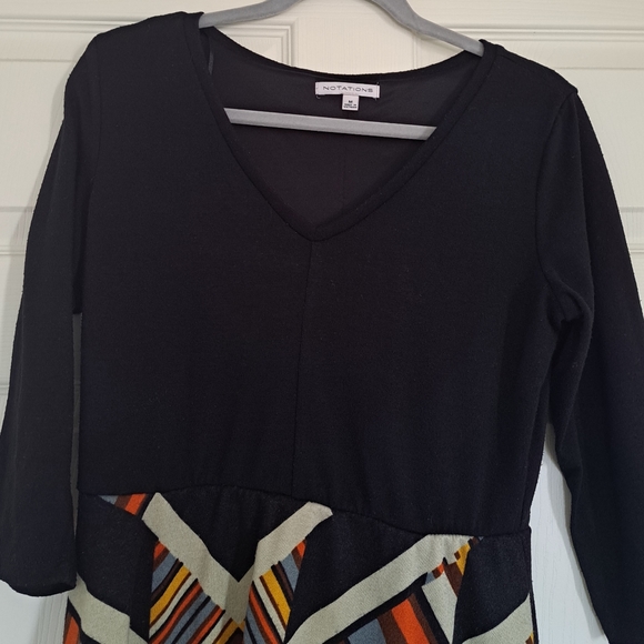 COPY - Notations Dress 3/4 sleeve Size M - Picture 15 of 15